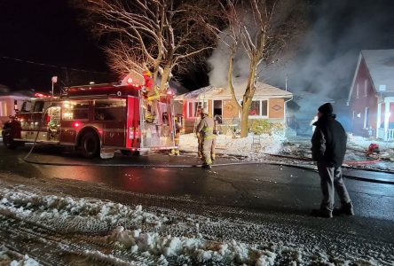 Incendie de maison sur la rue Telegraph