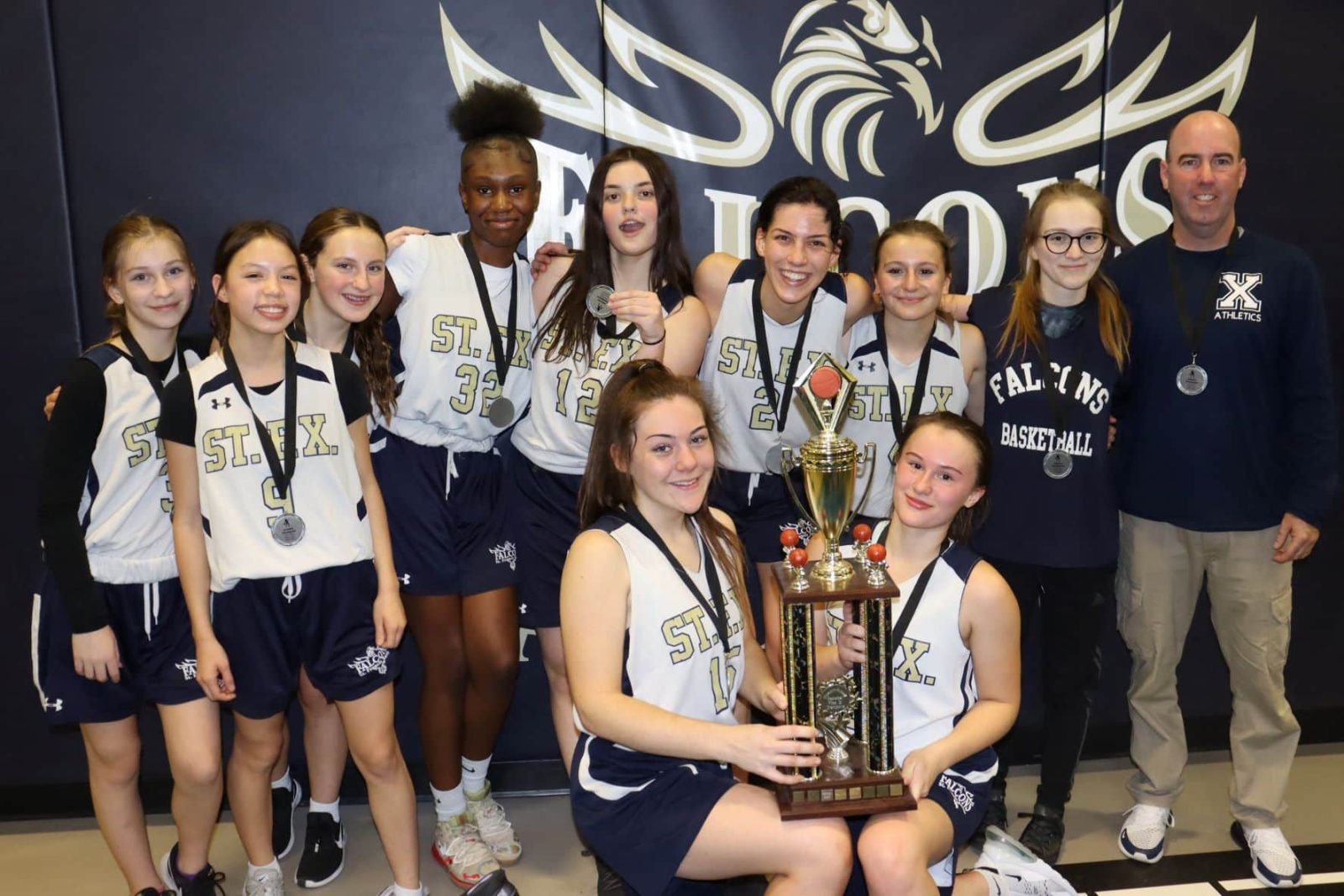 SFX Lady Falcons fourth in basketball at EOSSAA