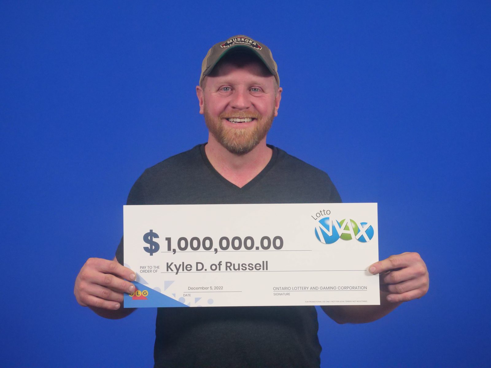 Russell man wins $1 million