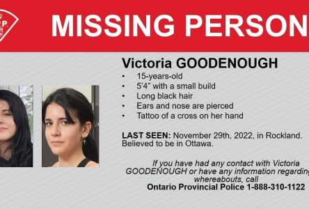 OPP still looking for 15-year-old Victoria