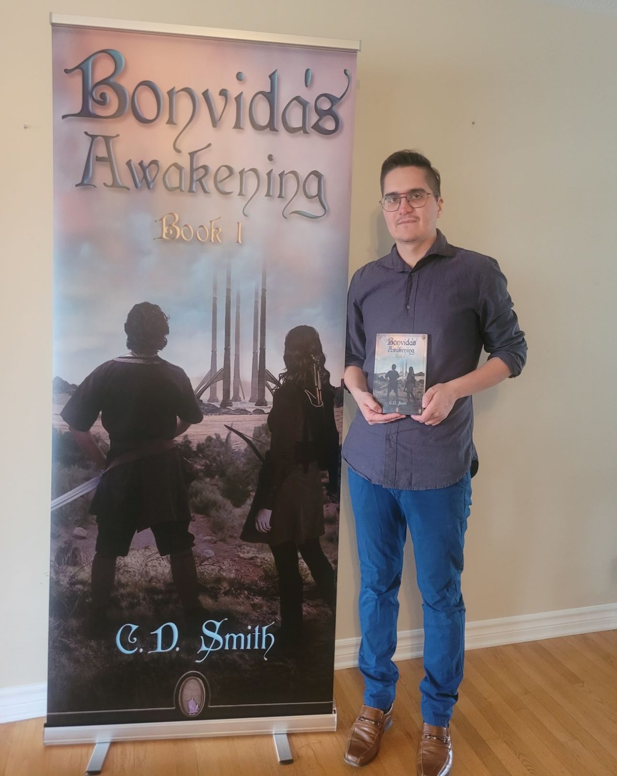 Embrun author launches book, working on sequel