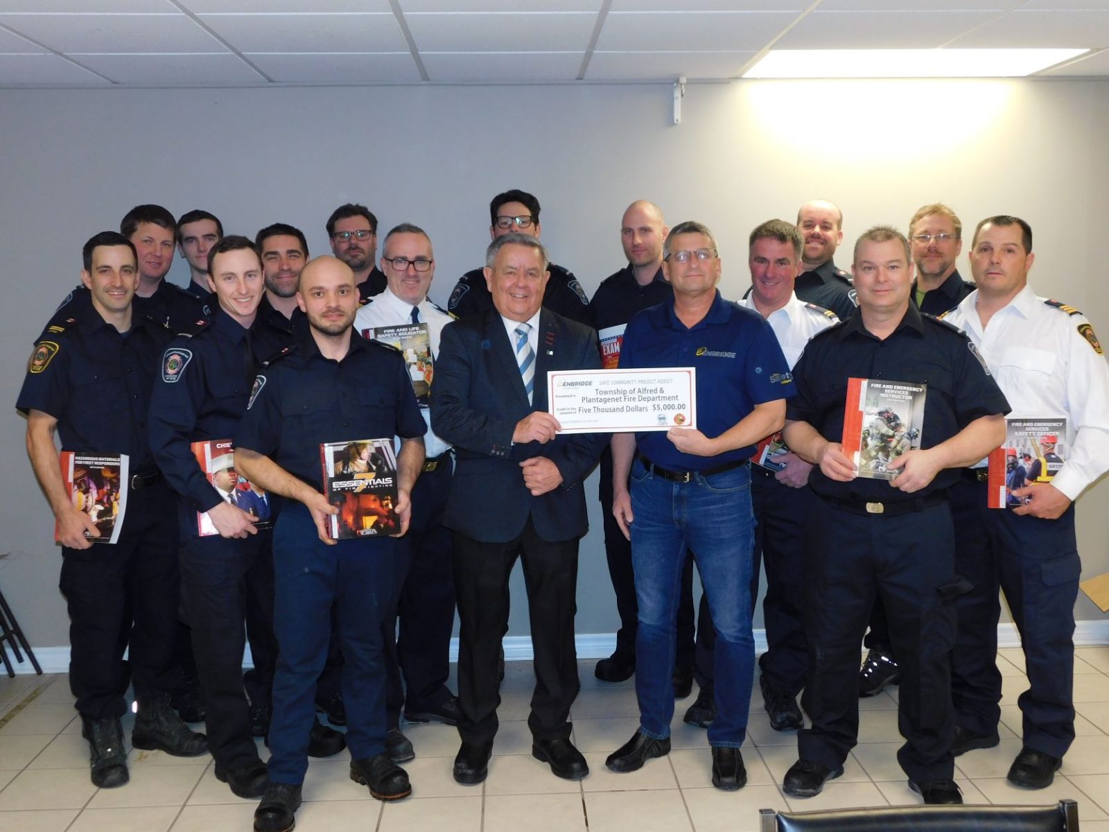 Safe Community donation for AP fire department