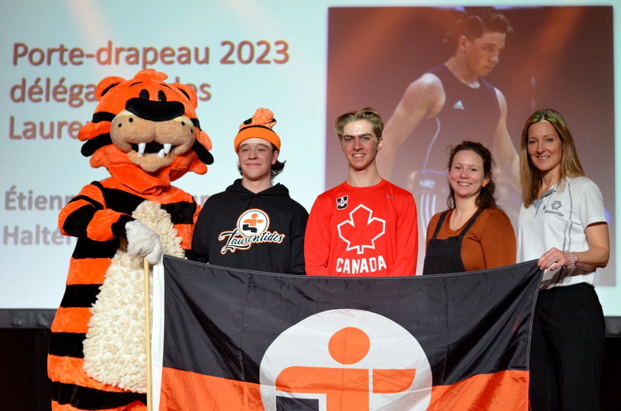 Jolicoeur sera porte-drapeau aux Jeux du Québec