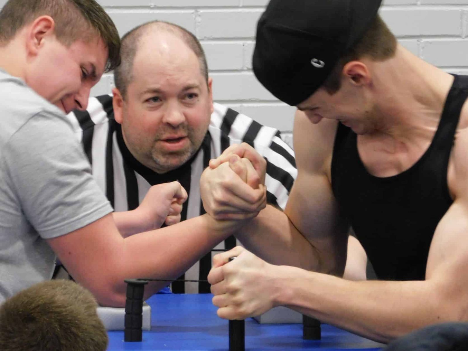 Young athletes power through armwrestling challenge