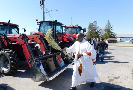 La bénédiction des tracteurs