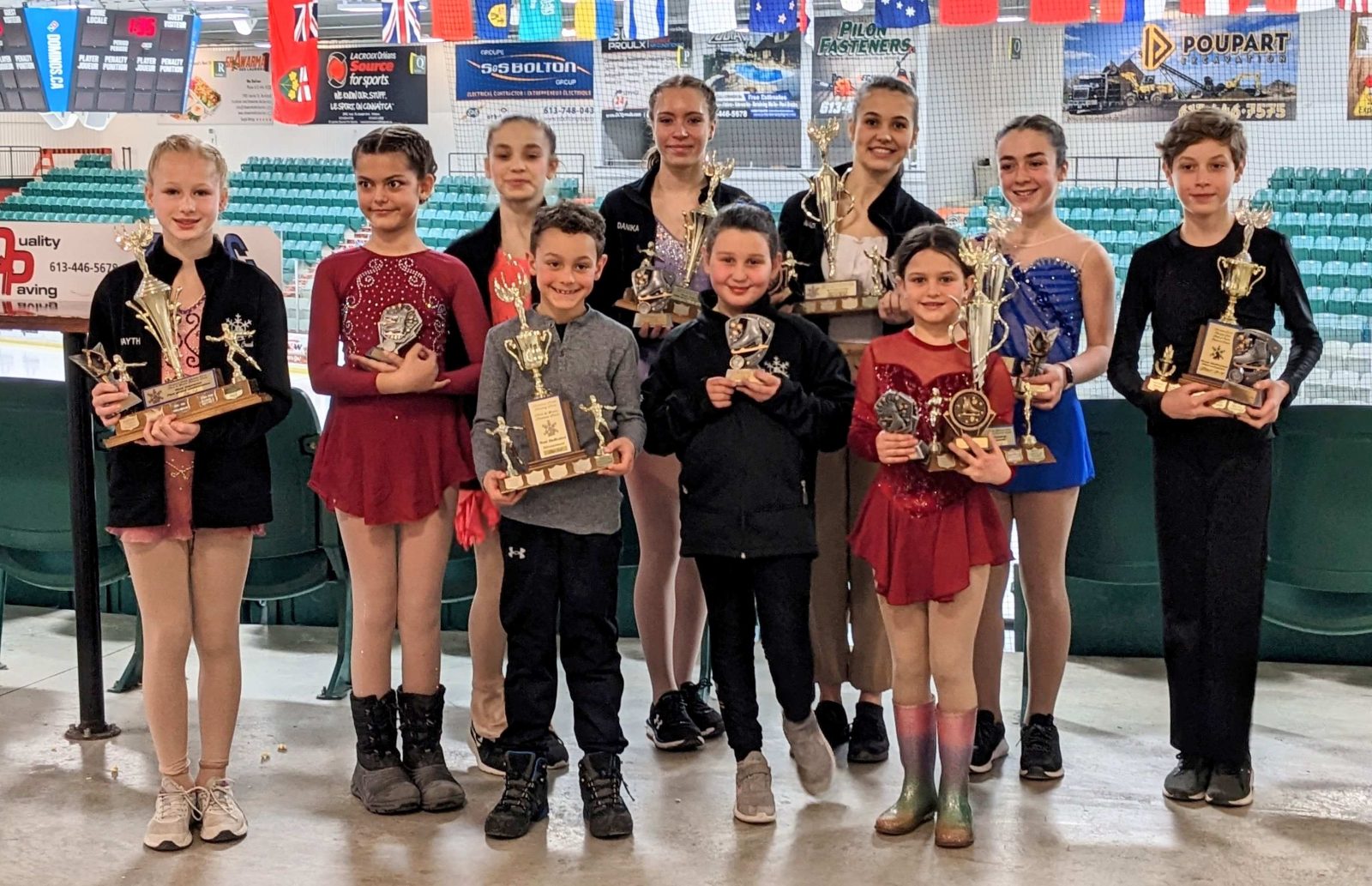 Sticking the Landing: Clarence Creek skaters get season’s end awards