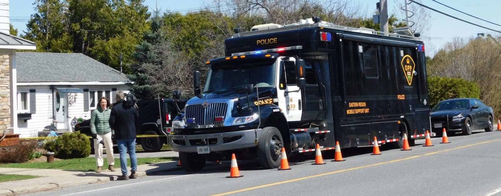 Murder investigation in Chute-à-Blondeau