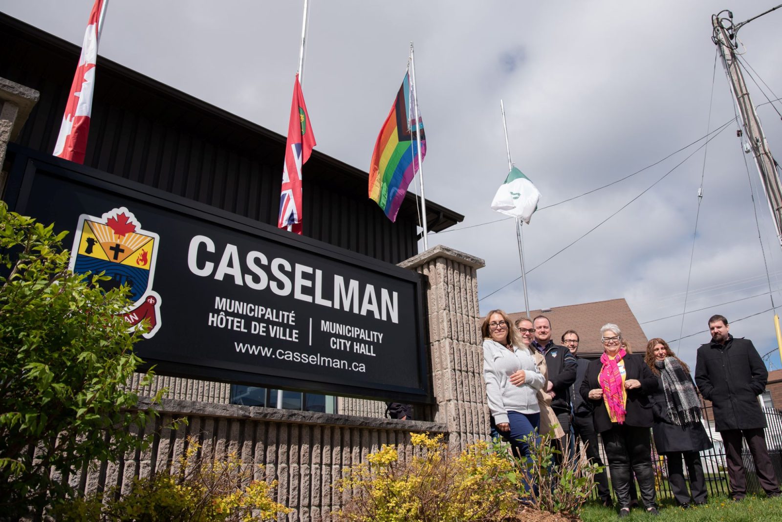 Casselman lève le drapeau de la fierté pour la première fois