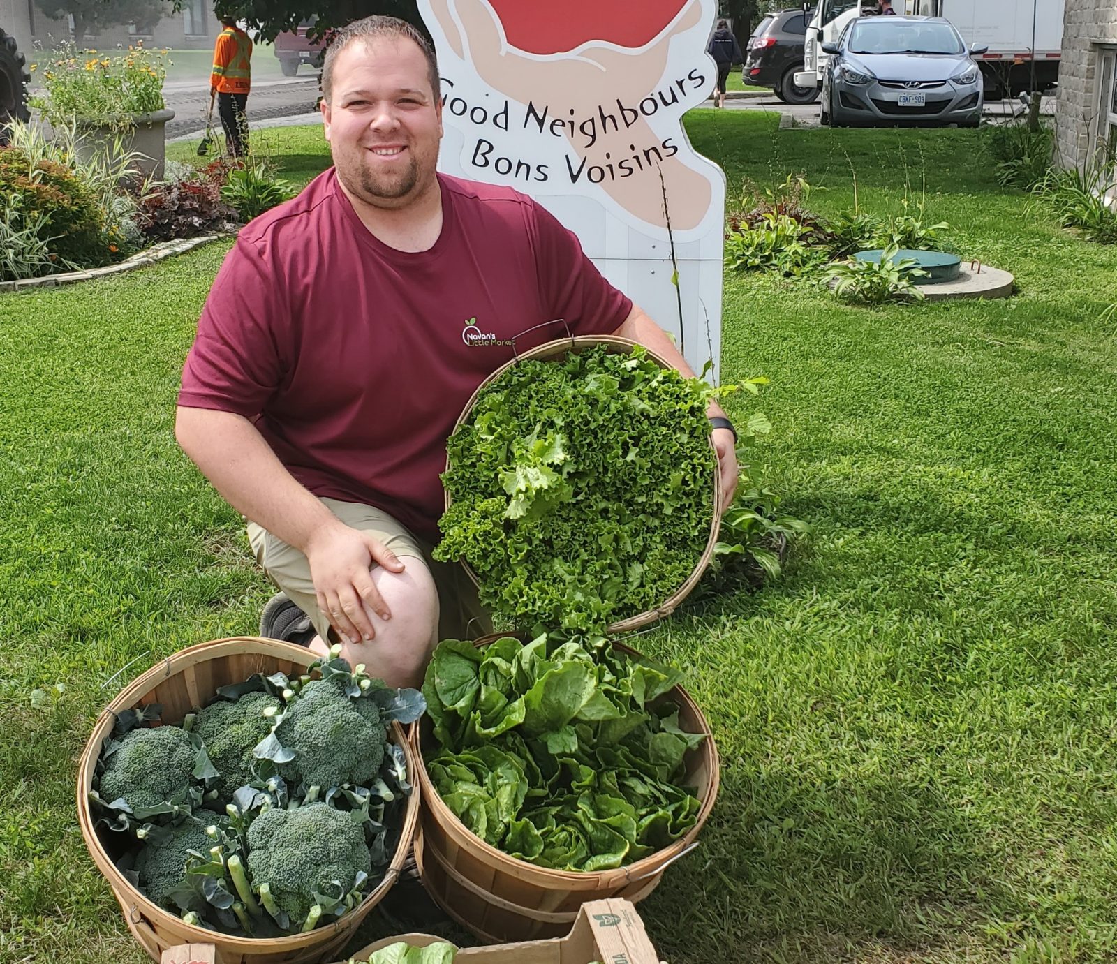 Embrun Little Market donates fresh produce to the food bank