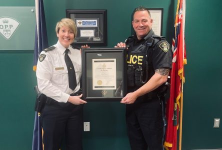Sergeant Alain Potvin awarded with citation of bravery