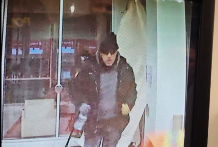 One of the men that tried to break into a Casselman business.