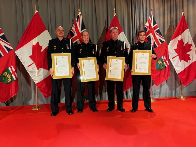 Ontario Honours Four UCPR Paramedics