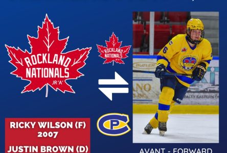 Nats trade prospects to Carleton Place Canadians for forward Ryder Dagenais