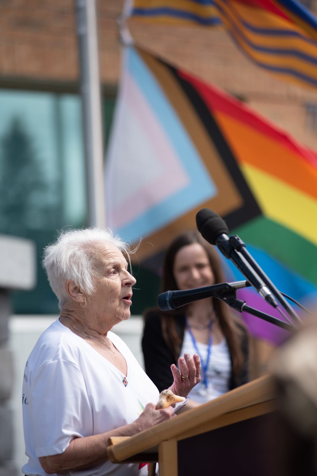 Russell Hosts a Flag Raising Ceremony in Honour of Pride Month