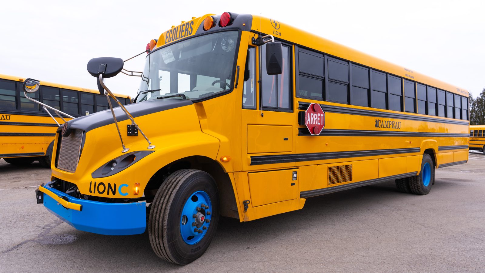 4,8 M$ pour des autobus électriques chez Autobus Campeau