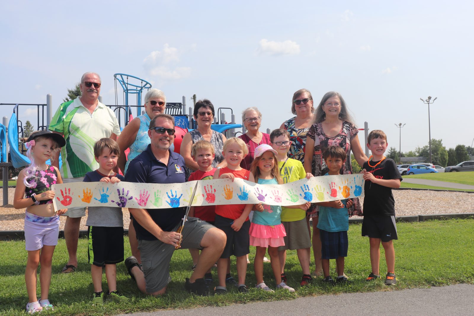 La communauté inaugure de nouvelles structures de jeux au parc Bourget