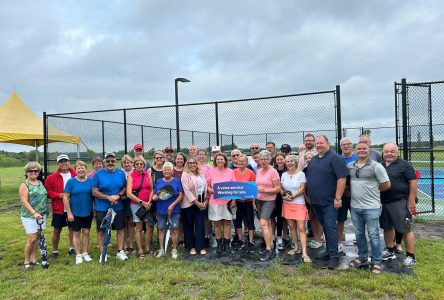 Casselman ouvre deux nouveaux terrains de pickleball