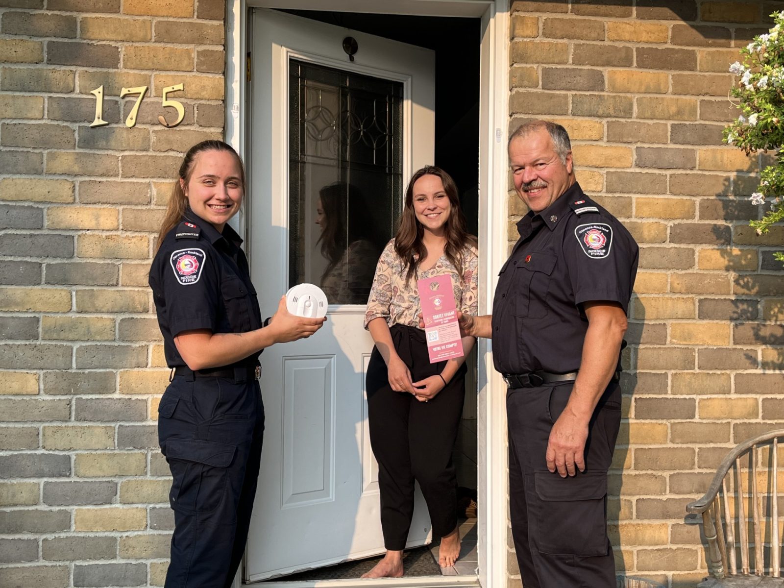 Firefighters knocking on doors across C-R as part of ‘Get Out Alive’ campaign