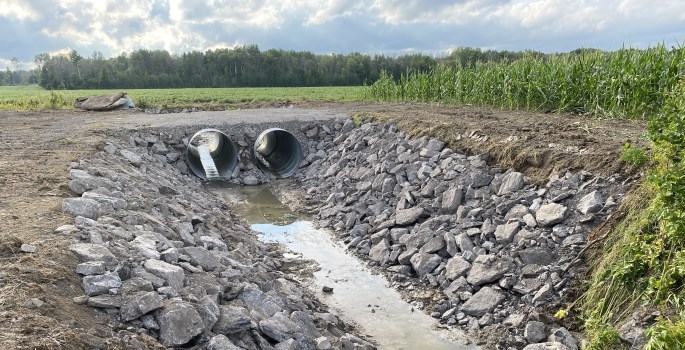 Pétition acceptée pour des travaux de drainage municipal