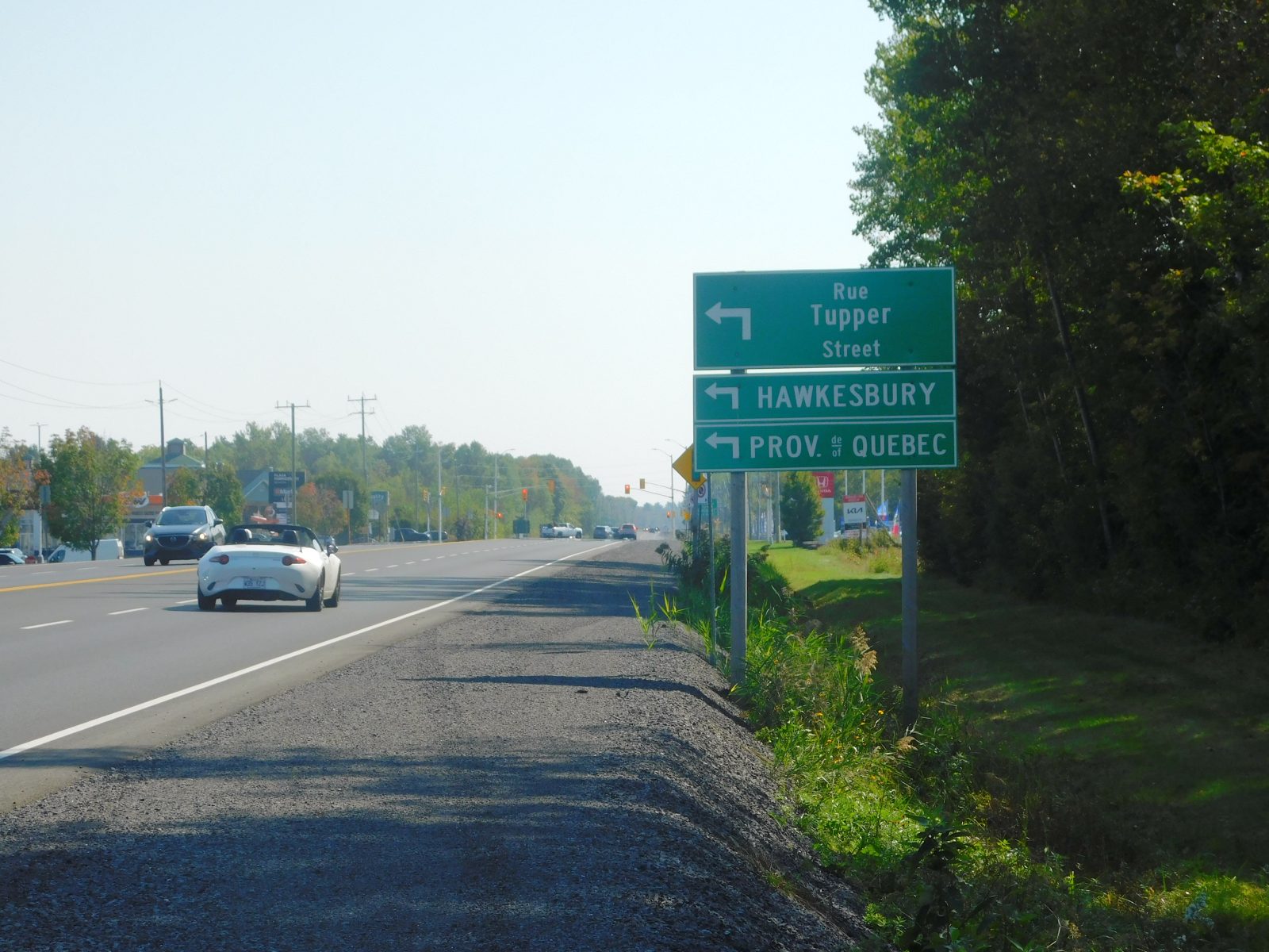 Hawkesbury donne un dernier avertissement aux camionneurs errants