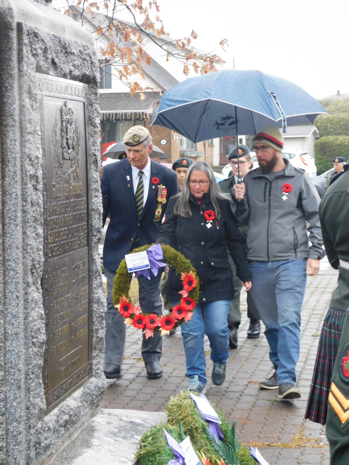 Un sombre 11 novembre à Hawkesbury