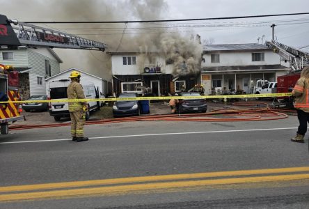 Quatorze personnes à la rue après un incendie à Brownsburg-Chatham