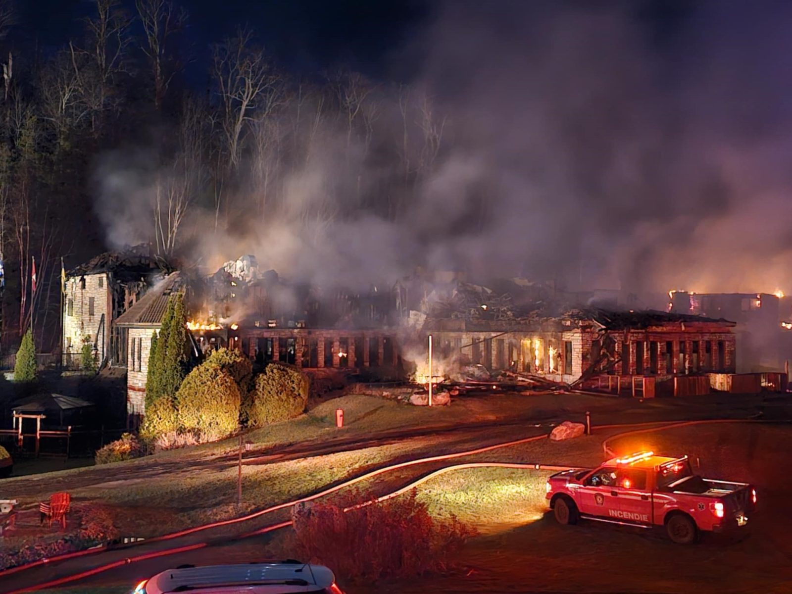 Feu de l’Hôtel du Lac Carling : dur coup pour l’économie d’Argenteuil